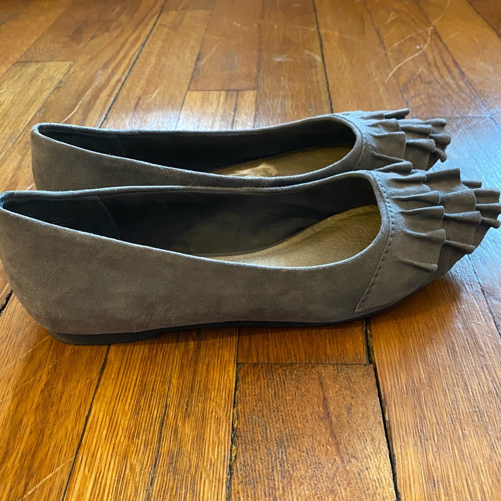 Seychelles Ruffled Ballet Flats